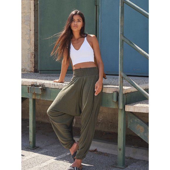 NWT FP Movement Windy Meadows Solid Harem Pant - Picture 2 of 7